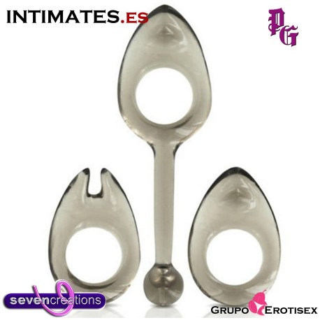 Expandable Cockring  · Anillos para el expansibles · Seven Creations