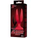 NMC OPEN PLUG ANAL SILICONE ROJO 15 CM