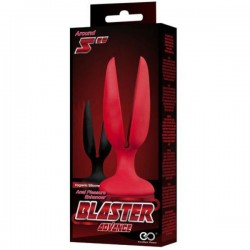 NMC OPEN PLUG ANAL SILICONE ROJO 15 CM
