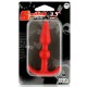NMC SMILIING BUTT PLUG ANAL 8.9CM ROJO