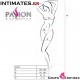 BS019 ·  Bodystocking negro · Passion