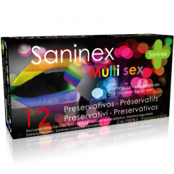 SANINEX MULTISEX PRESERVATIVOS 12 UDS