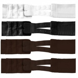 BYEBRA EXTENSORES DE CONTORNO FLEXIBLES 2 GANCHOS 4UDS