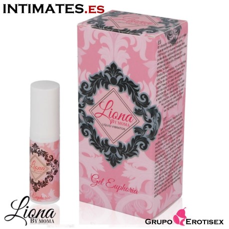 Euphoria Gel · Vibrador liquido · Liona by Moma