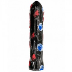 ALL BLACK DILDO 22 CM