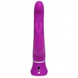 HAPPY RABBIT VIBRADOR CON BOLAS G-SPOT LILA