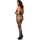 LEG AVENUE  BODYSTOCKING CUERPO DE RED CON ABERTURA TALLA GRANDE