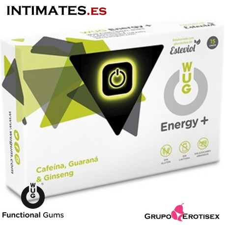WUG Energy+ · Mastica y disfruta · 15 uds. · Functional Gums