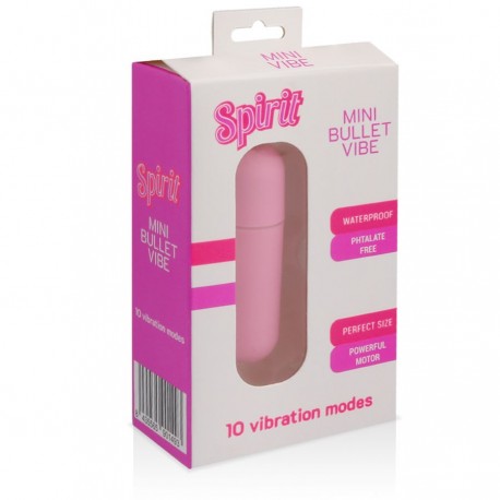 SPIRIT BALA VIBRADOR 10 VELOCIDADES ROSA