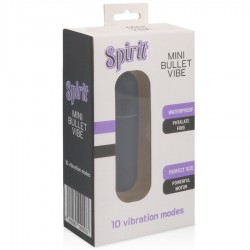 SPIRIT BALA VIBRADOR 10 VELOCIDADES NEGRO
