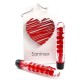 SANINEX VIBRADOR FANTASTIC REALITY ROJO