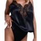 QUEEN LINGERIE TEDDY INTIMO NEGRO M