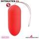 Huevo vibrador control remoto 10v grande - Rojo · Shots