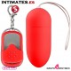 Huevo vibrador control remoto 10v grande - Rojo · Shots