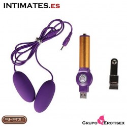 Yue · Huevo Vibrador Doble Control Remoto · Shequ
