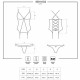 OBSESSIVE SENSUAL - SEN-002 CORSET Y TANGA S/M