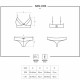 OBSESSIVE SENSUAL - SEN-005 SET DOS PIEZAS S/M