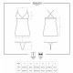 OBSESSIVE SENSUAL - SEN-001 CHEMISE Y TANGA S/M