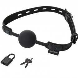 SPORTSHEETS MORDAZA CON CANDADO SINCERELY