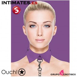 Elegante Collar  con Cadena - Gris Titanium · Ouch!