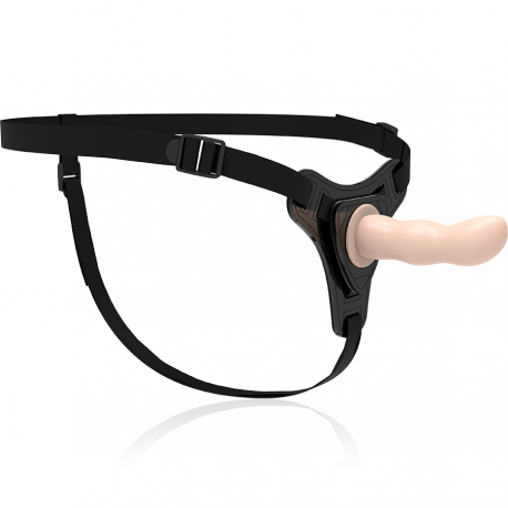 FETISH SUBMISSIVE ARNÉS SILICONA FLESH G-SPOT 16CM