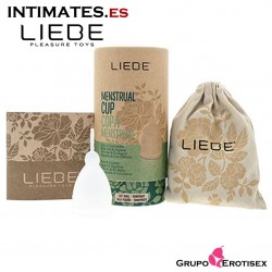 Menstrual Cup Transparent - Small · Liebe