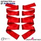 Scarlet Red Satin Sash · Set rojo satinado · Greygasm