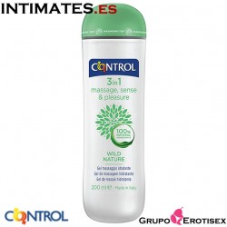 Wild Nature 3 en 1· Gel de masaje hidratante y estimulante · Control