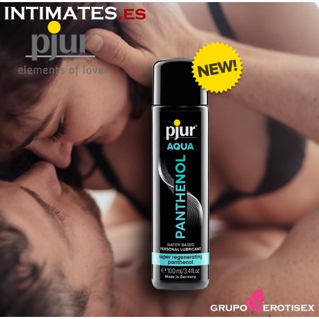Pjur Aqua Panthenol 100ml · Lubricante de larga duración con pantenol nutritivo