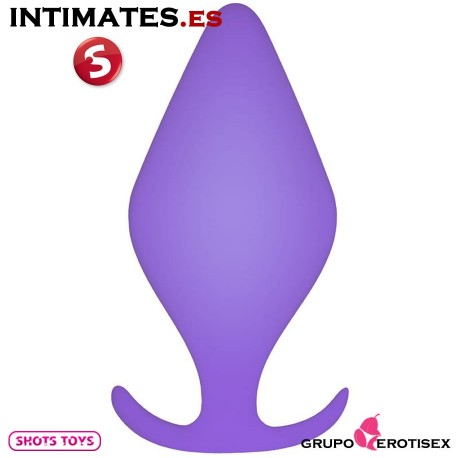 Butt Plug with Handle - Medium - Purple · Shots