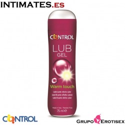 Lub Gel Warm Touch · Lubricante con efecto calor · Control