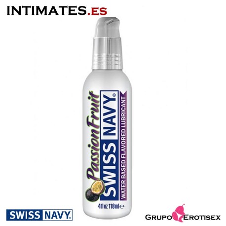 Passion Fruit · Lubricante Premium con sabor 118ml · Swiss Navy