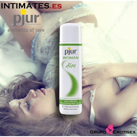 WOMAN Aloe 100ml. · Lubricante base acuosa · Pjur