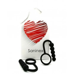 SANINEX DUPLO PLUG ANAL CON ANILLO
