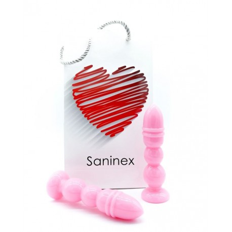 SANINEX DELIGHT PLUG-DILDO ROSA