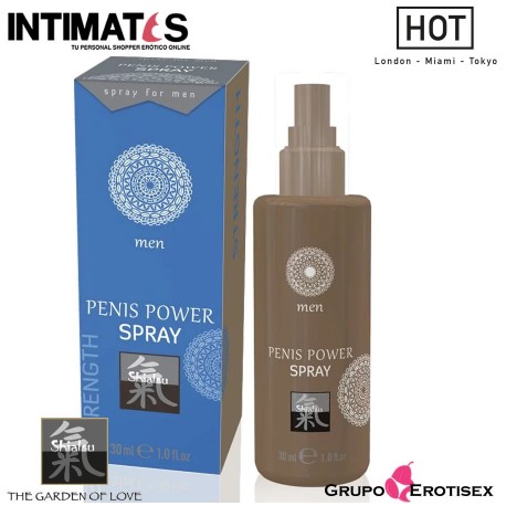 Penis Power Spray · Potenciador de la erección 30ml · Shiatsu