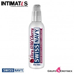 Very Wild Cherry · Lubricante Premium con sabor 118ml · Swiss Navy