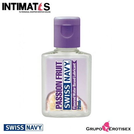 Passion Fruit · Lubricante Premium con sabor 20ml · Swiss Navy