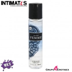 Elite Femme™ · Lubricante a base de agua 30ml · Wet®