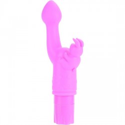 KISS SILICONE CONEJITO VIBRADOR KISS ROSA