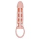 BAILE FUNDA EXTENSORA PENE CON VIBRACION Y STRAP 13.5 CM