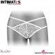 Mylene · Tanga blanco sin entrepierna · Fashion Secret