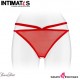 Sylvie · Tanga rojo sin entrepierna · Fashion Secret