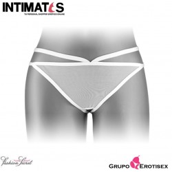 Sylvie · Tanga blanco sin entrepierna · Fashion Secret