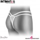 Sylvie · Tanga blanco sin entrepierna · Fashion Secret