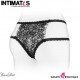 Emma · Bragas negras abiertas · Fashion Secret