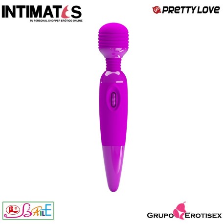 Power Wand · Masajeador multi-vibración rosa · Pretty Love