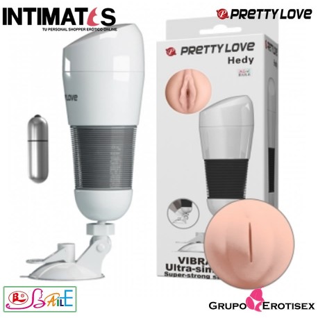 Hedy · Masturbador Vagina con Vibración · PrettyLove