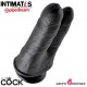 Double Penetrator 15 cm  - Black · King Cock