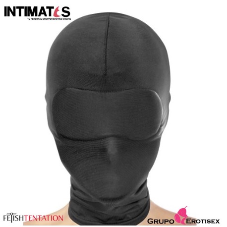 Capucha BDSM cerrada · Fetish Tentation
